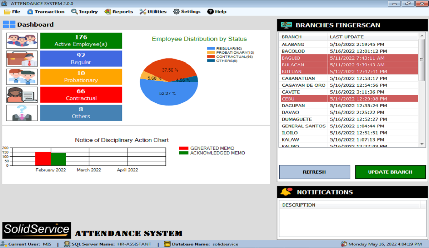 ATTENDANCE SYSTEM-MAINPAGE