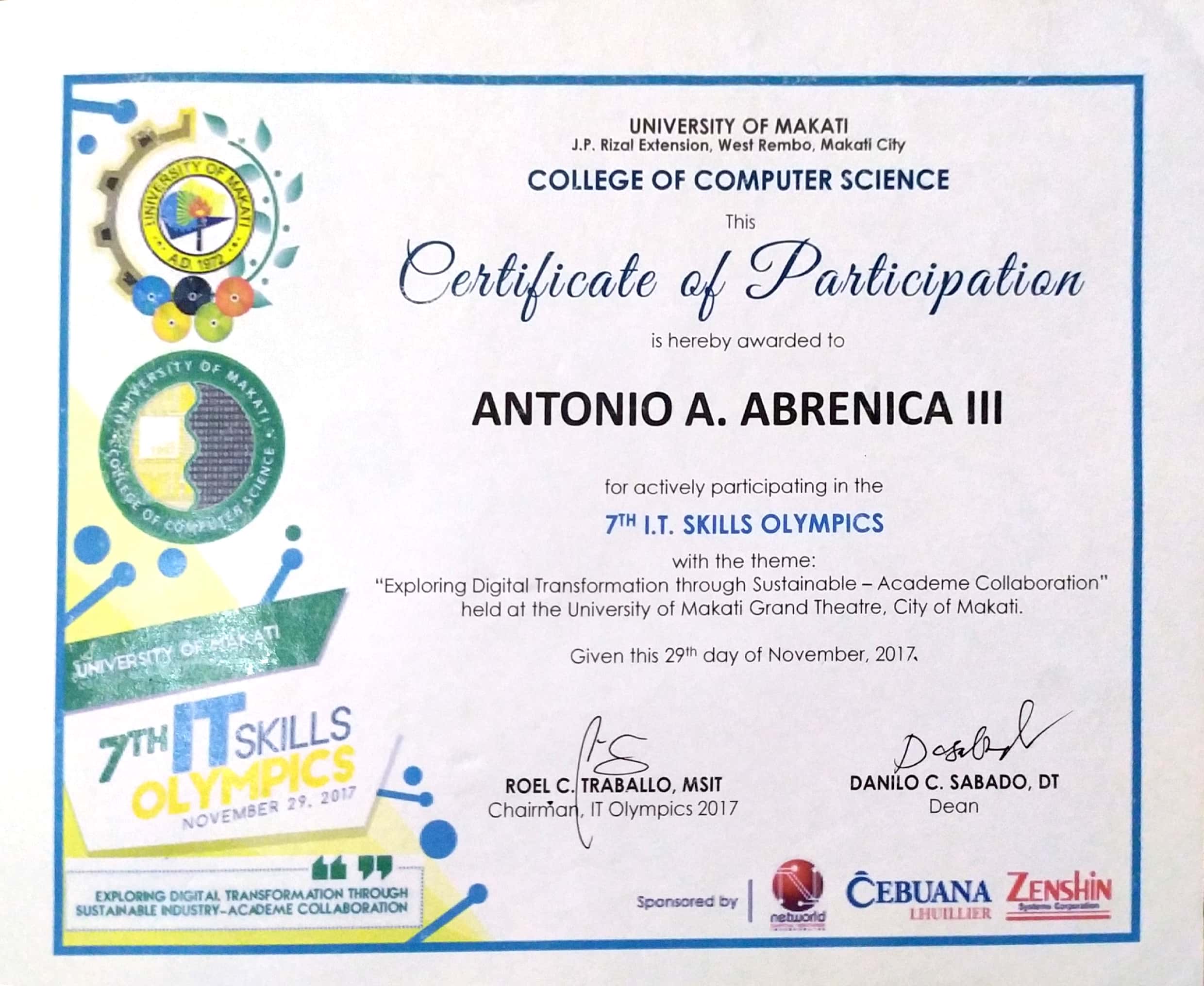 CIT Skills Test
